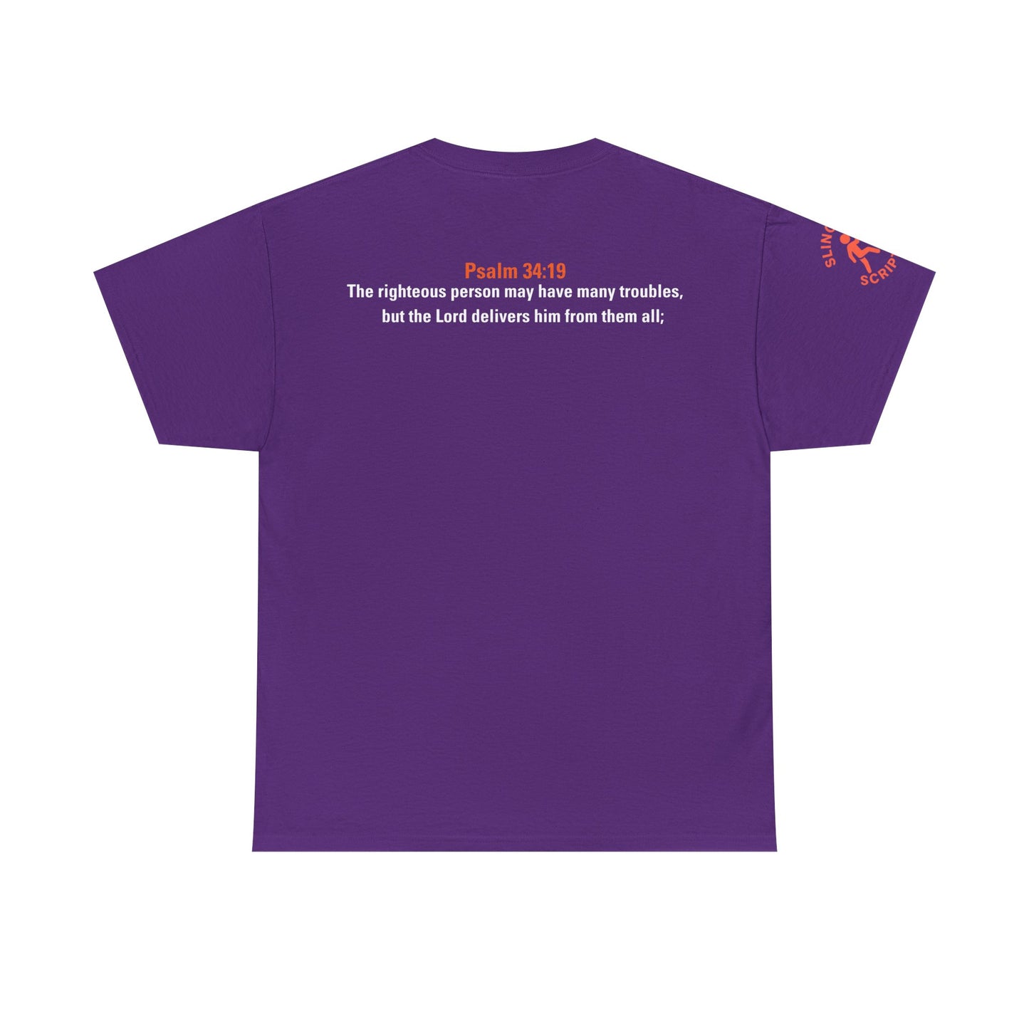 Back mockup — Fed Up? Give God Control t-shirt