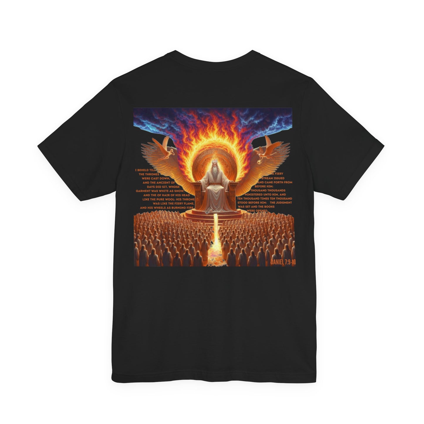 Ancient of Days — Daniel 7:9-10 | Unisex Jersey Short Sleeve Christian T-Shirt