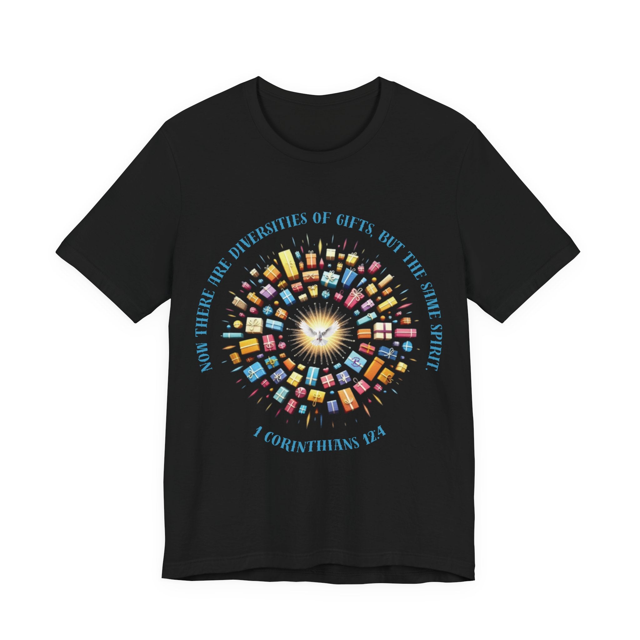 Diversity of Gifts — 1 Corinthians 12:4 | Unisex Jersey Short Sleeve Christian T-Shirt