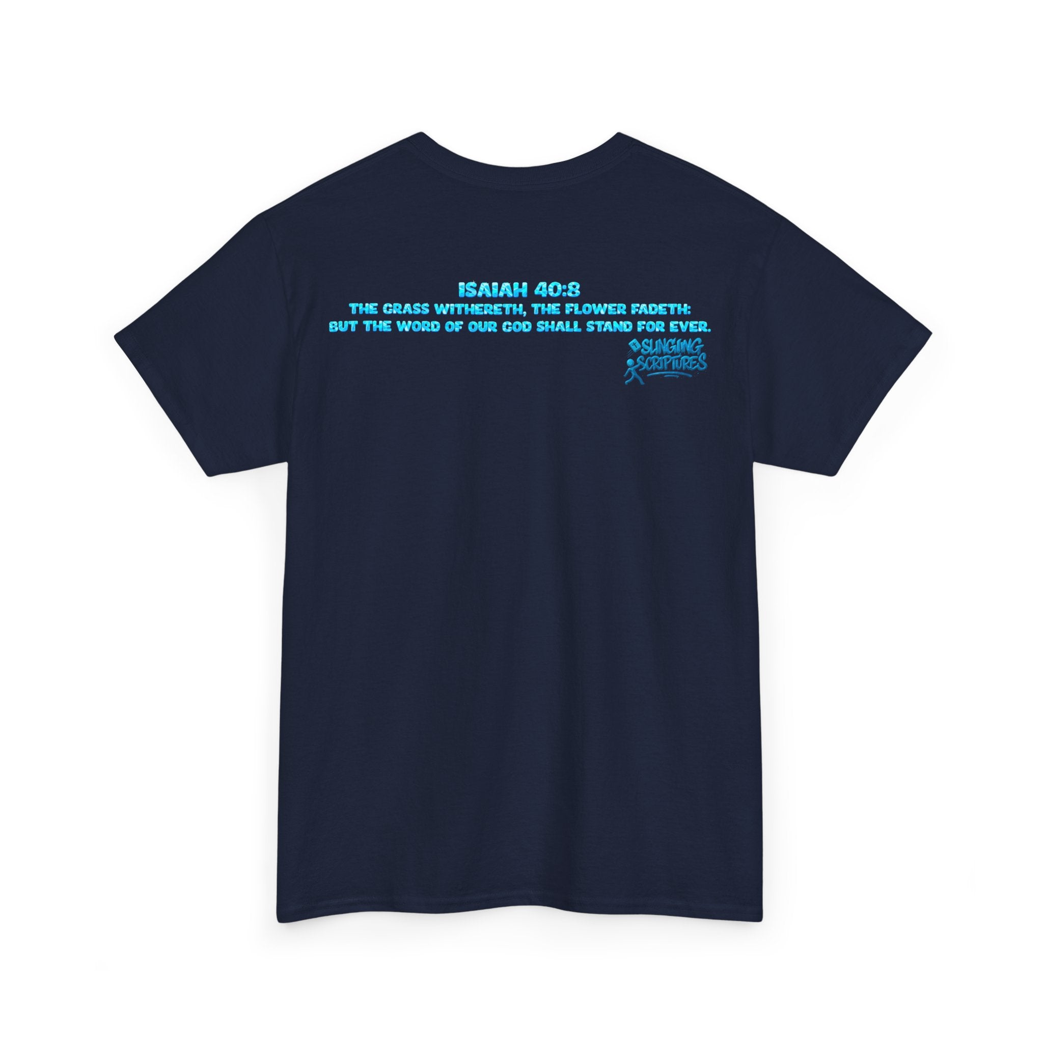 The Word Stands Forever — Isaiah 40:8 | Winter Faith Tee