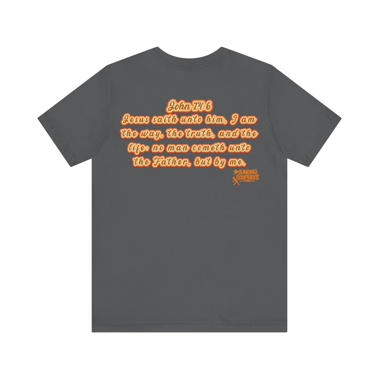 BRB — Jesus Retro Script | John 14:6 Unisex Jersey Short Sleeve Christian T-Shirt