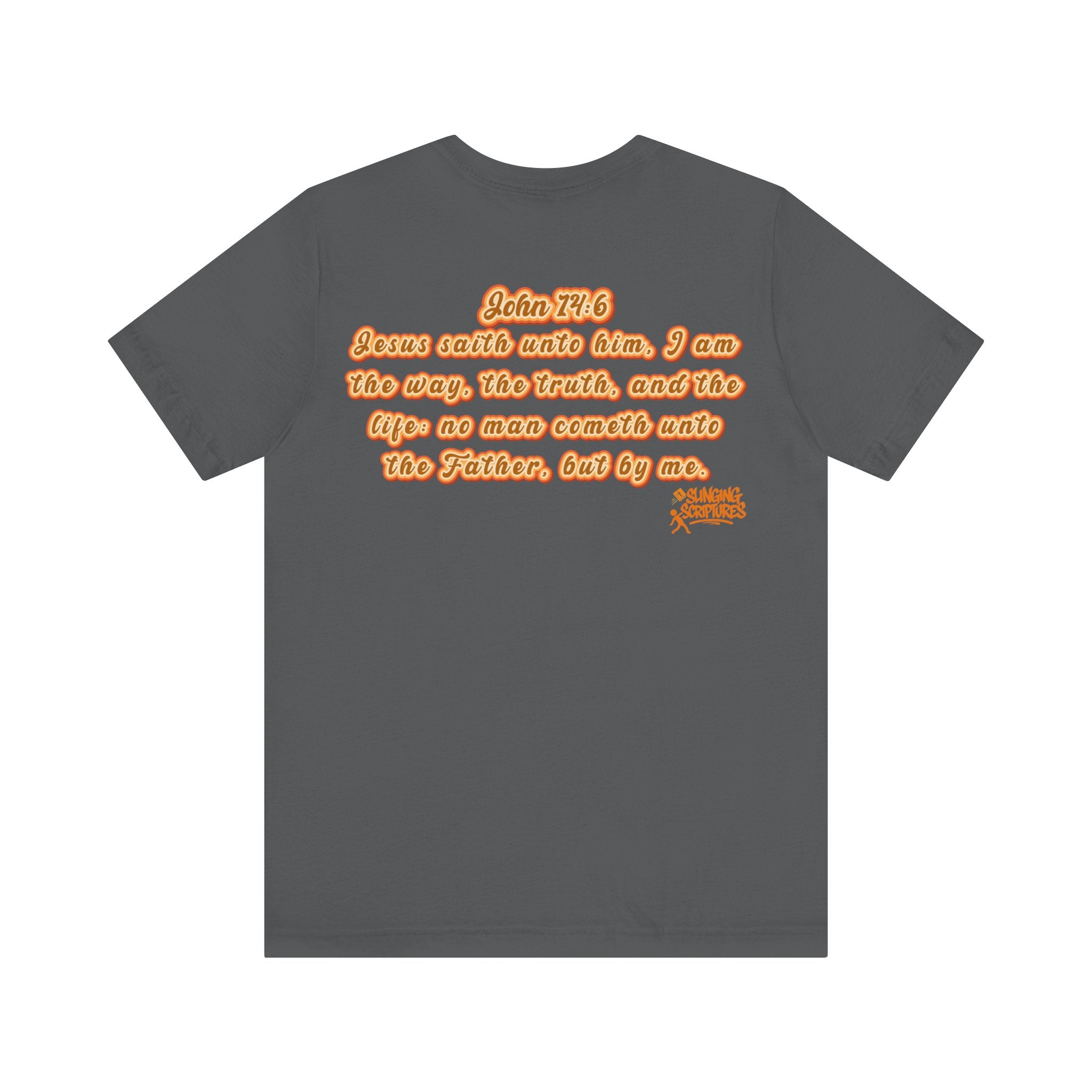 BRB — Jesus Retro Script | John 14:6 Unisex Jersey Short Sleeve Christian T-Shirt