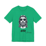 BRB — Jesus Retro Script | John 14:6 Unisex Jersey Short Sleeve Christian T-Shirt