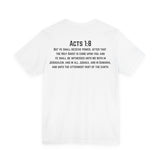 Holy Spirit Hot Sauce Tee | Acts 1:8 Scripture Shirt | Christian Faith Apparel | Unisex Inspirational T-Shirt