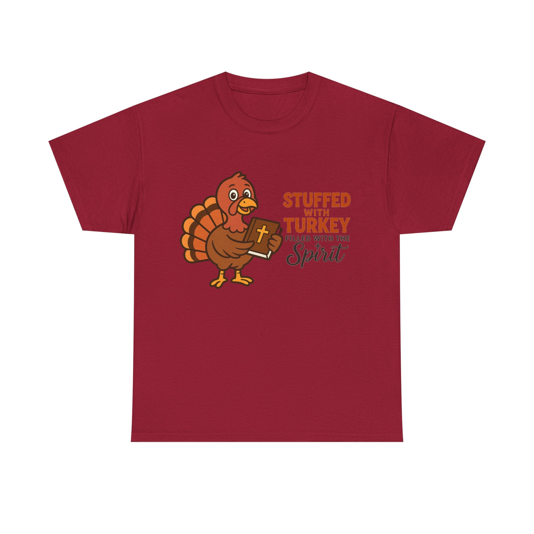 Stuffed with the Spirit — Christian Thanksgiving Tee | Unisex Heavy Cotton