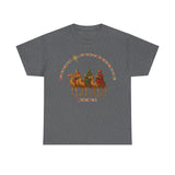 Three Wise Men Christmas Tee | Matthew 2:10 Nativity Shirt | Unisex Heavy Cotton Christian Holiday T-Shirt