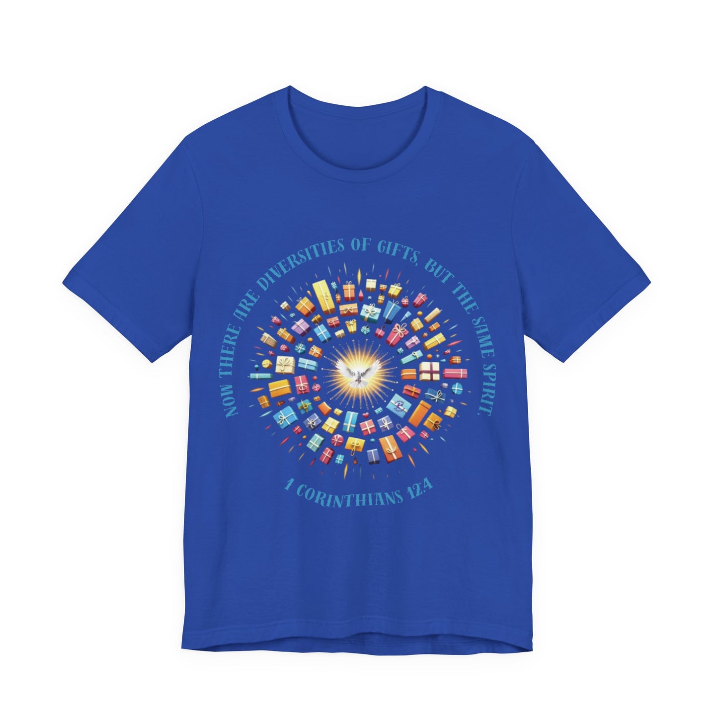 Diversity of Gifts — 1 Corinthians 12:4 | Unisex Jersey Short Sleeve Christian T-Shirt