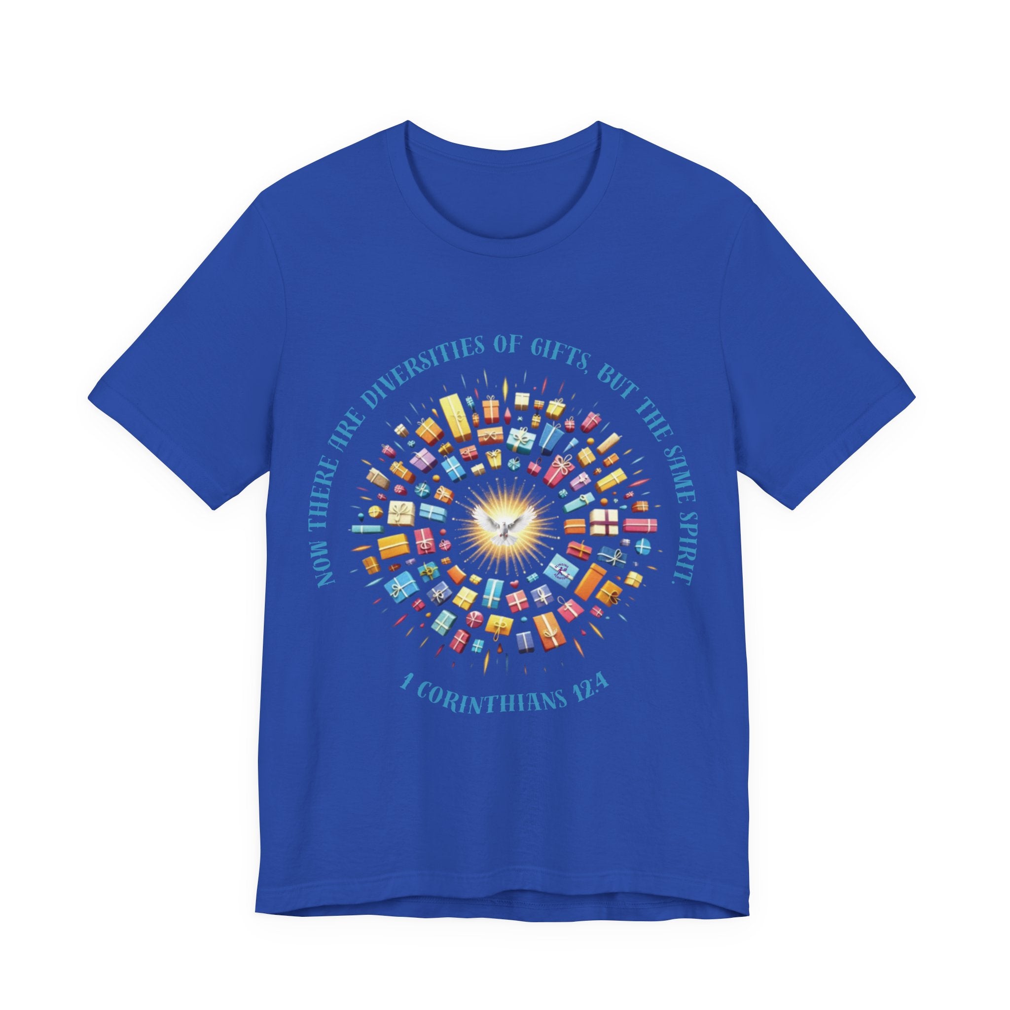 Diversity of Gifts — 1 Corinthians 12:4 | Unisex Jersey Short Sleeve Christian T-Shirt