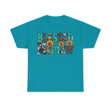 Blessed memaw Sunflower T-Shirt | Faith-Inspired Grandma Tee
