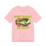 Funny Fish Tee | Philippians 4:6–7 Scripture Shirt | Christian Fisherman T-Shirt | Unisex Jersey Short Sleeve