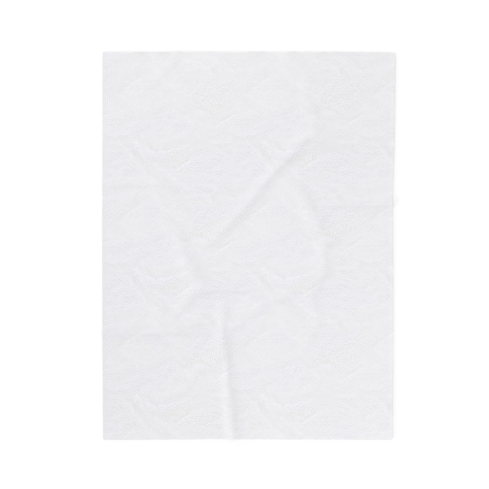 Land of the Free Because of the Cross | Christian Patriotic Velveteen Blanket
