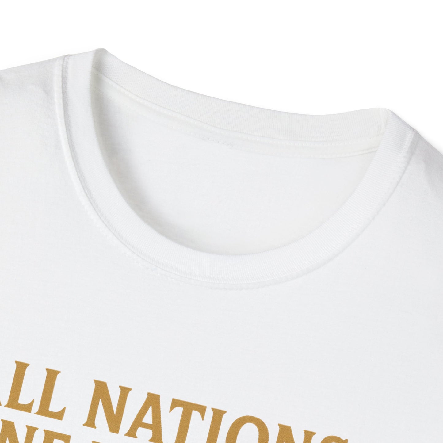 All Nations. One Mission. | Matthew 28:19 Great Commission Tee | Unisex Christian T-Shirt
