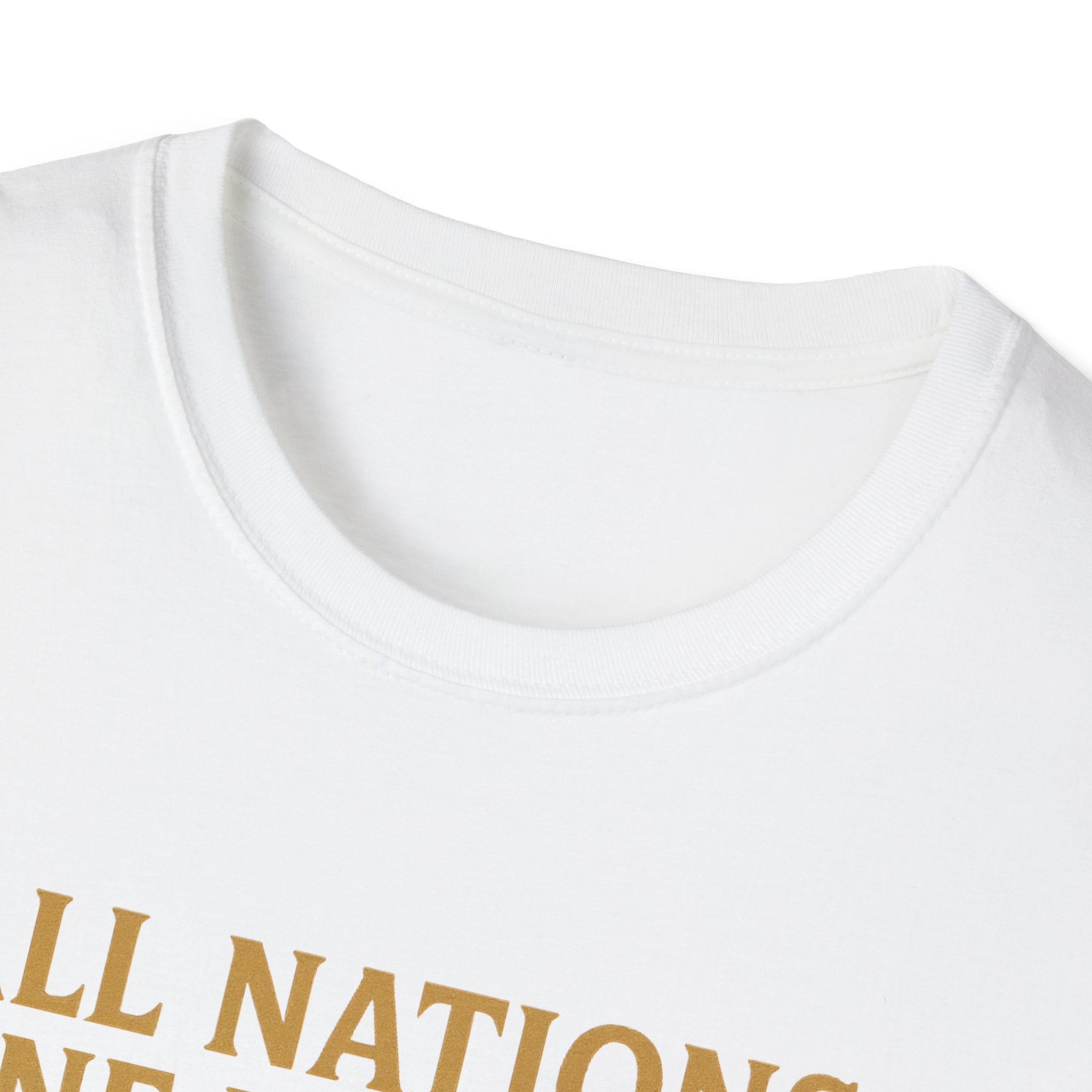 All Nations. One Mission. | Matthew 28:19 Great Commission Tee | Unisex Christian T-Shirt