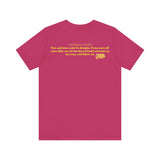Cross Training — Matthew 16:24 | Unisex Jersey Short Sleeve Christian T-Shirt