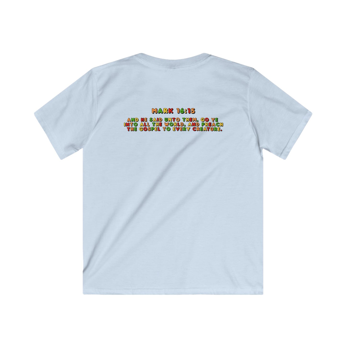 Wanna Taco ’Bout Jesus? | Kids Christian T-Shirt | Mark 16:15 Scripture Tee | Fun Faith-Based Kids Apparel
