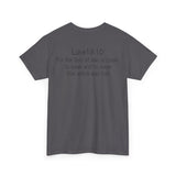 Luke 19:10 “Pick Jesus” Christian T-Shirt | Unisex Heavy Cotton Faith & Worship Tee