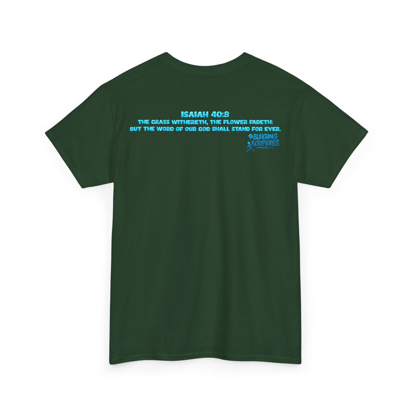 The Word Stands Forever — Isaiah 40:8 | Winter Faith Tee
