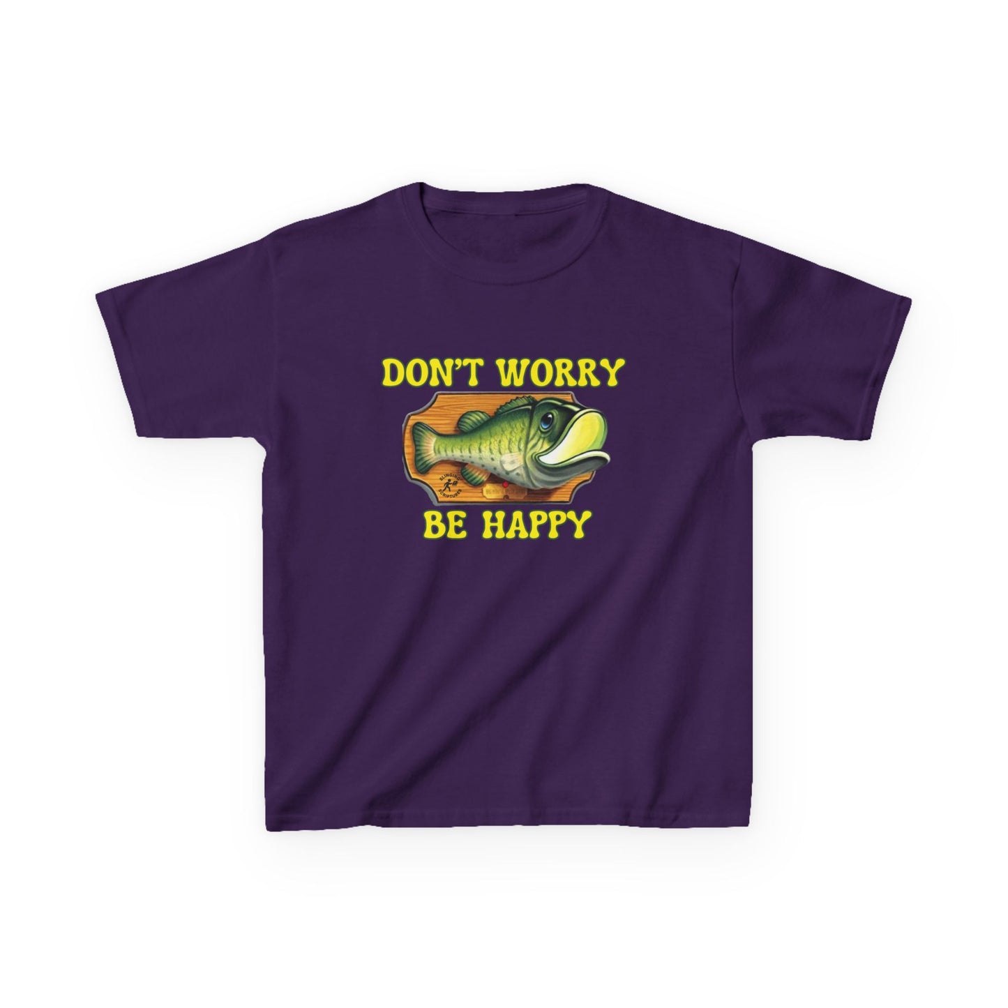 Don’t Worry, Be Happy Kids Tee | Philippians 4:6-7 Scripture Shirt