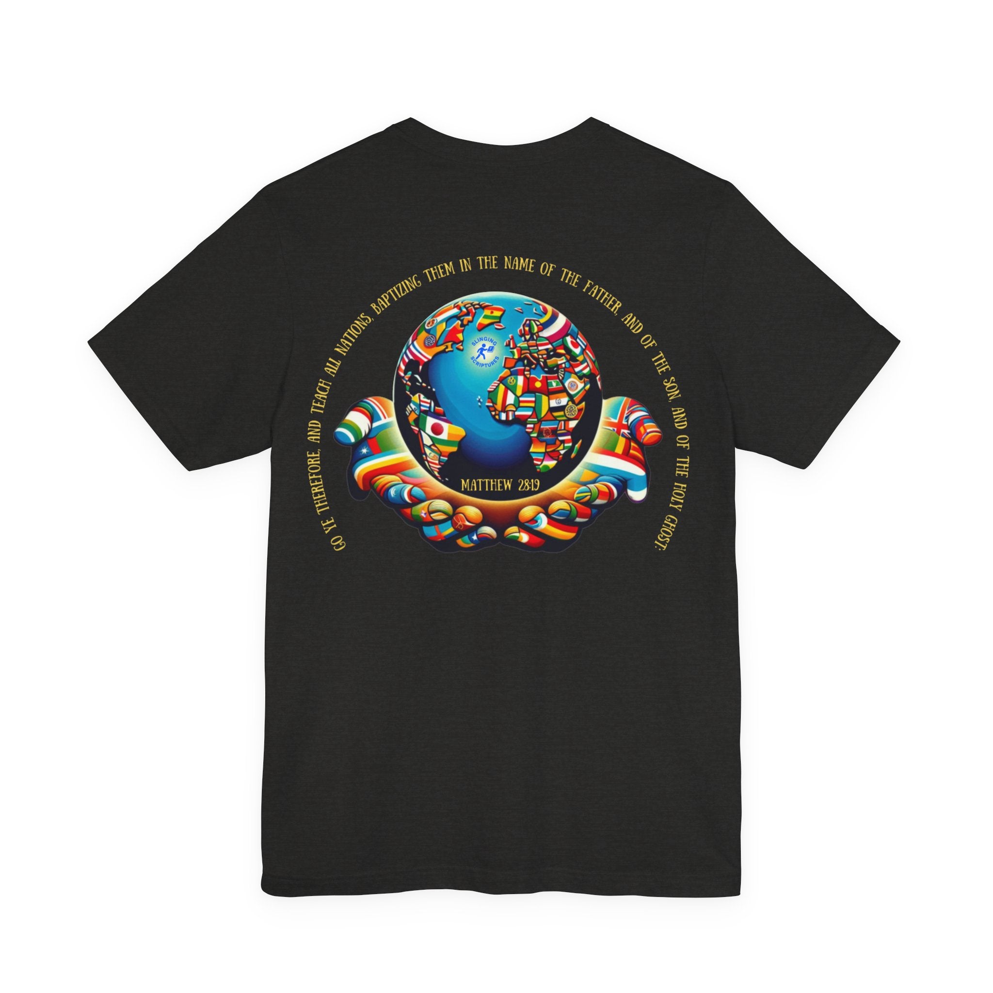 Matthew 28:19 Global Mission Tee — Unisex Jersey Short Sleeve Christian T-Shirt