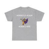 Hammer of Heaven™ | Jesus Is My Superhero Shirt | Christian Superhero Tee | Heaven’s Hero | Unisex