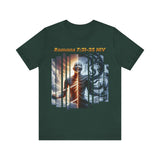 Romans 7:25 Christian Jersey T-Shirt – Spiritual Quote Tee, Unisex Bible Verse Apparel, Inspirational Faith Shirt for Men & Women