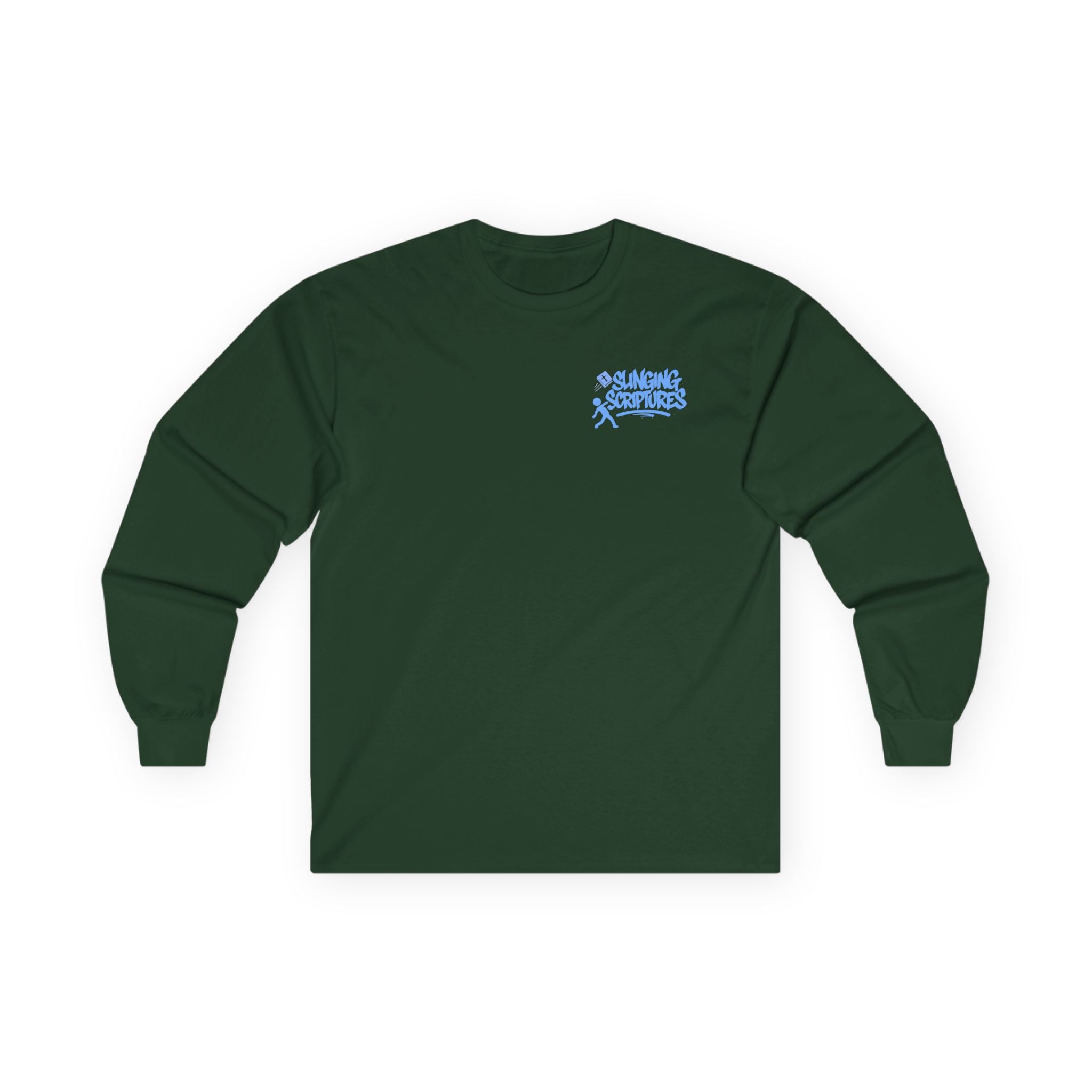 Through the Waters, Through the Fire — Isaiah 43:2 | Unisex Ultra-Cotton Long Sleeve Christian Tee