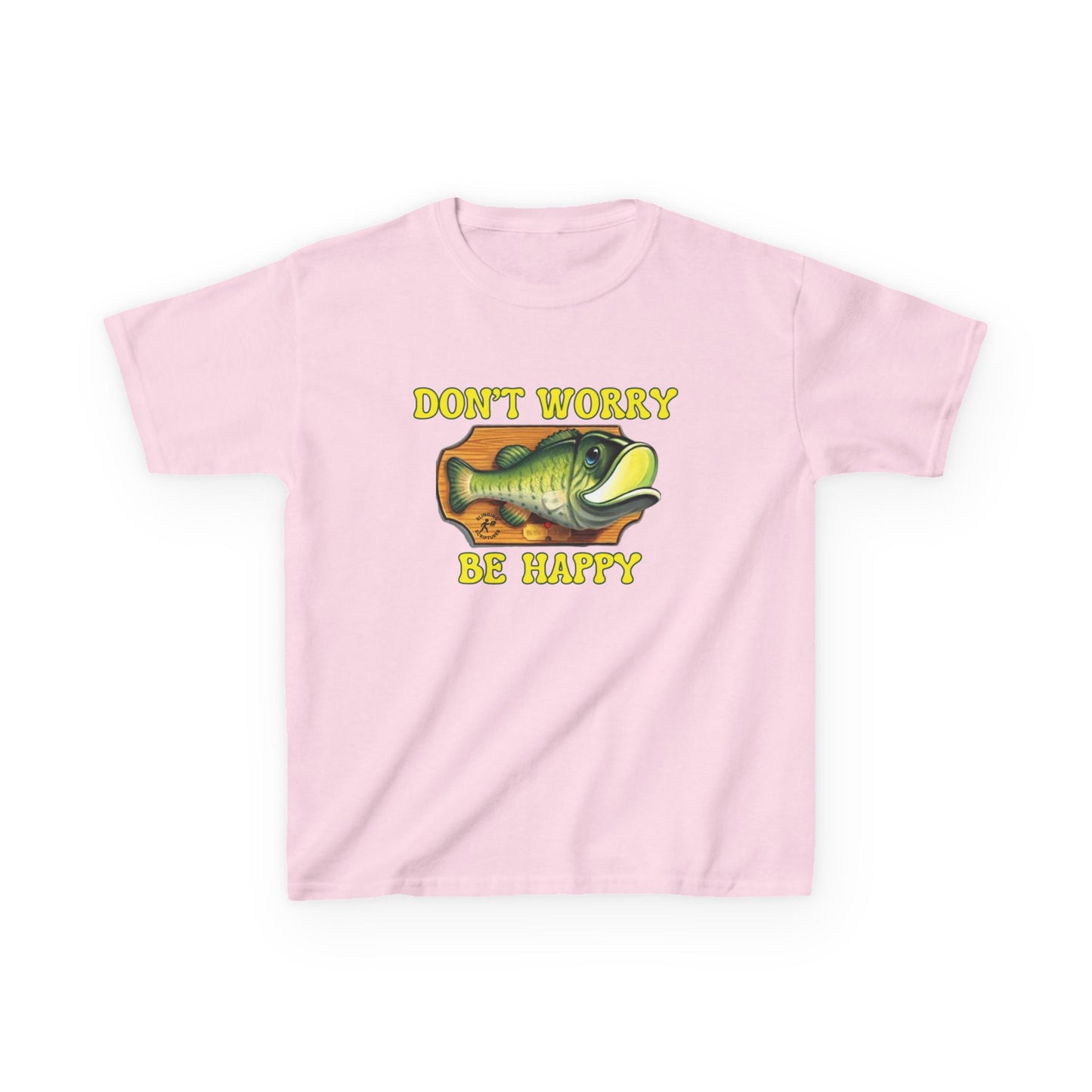 Don’t Worry, Be Happy Kids Tee | Philippians 4:6-7 Scripture Shirt