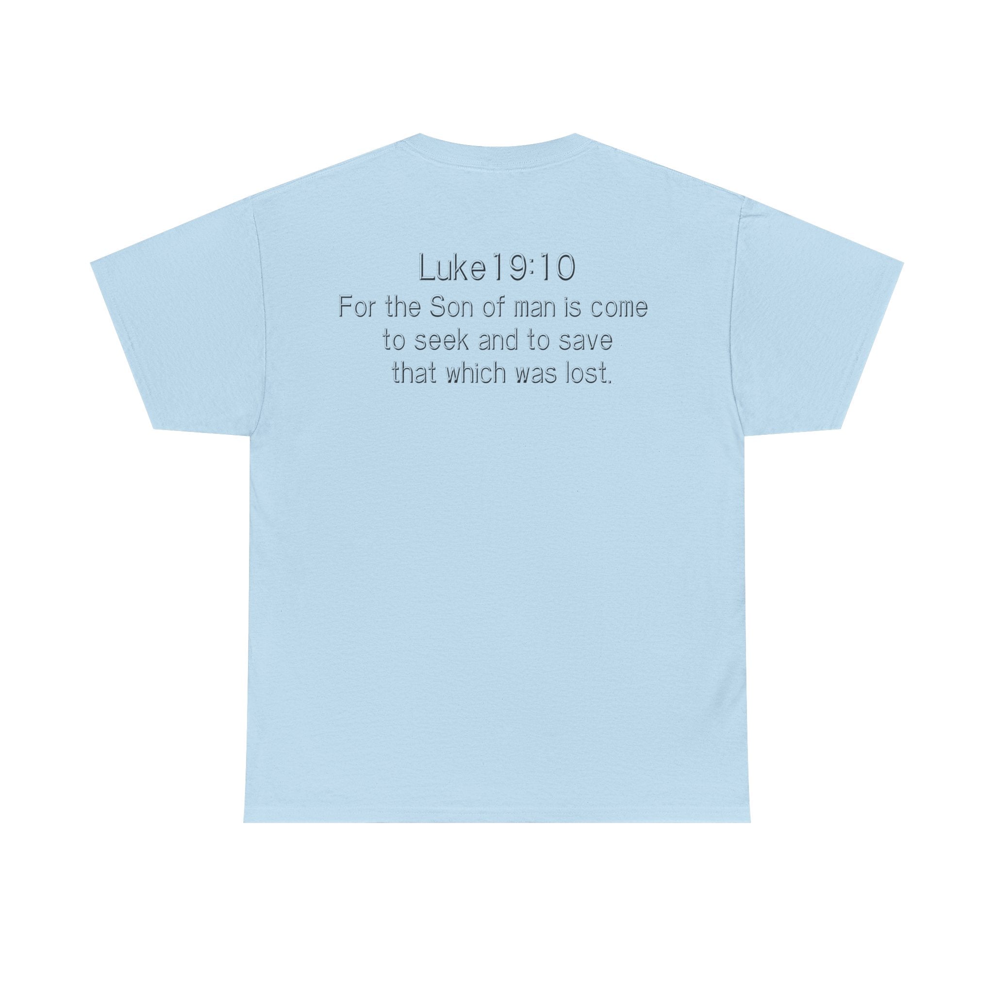 Luke 19:10 “Pick Jesus” Christian T-Shirt | Unisex Heavy Cotton Faith & Worship Tee