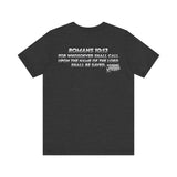 Salvation Christian T-Shirt — Romans 10:13 | Unisex Jersey Short Sleeve Tee