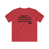 Catch Up with Jesus Kids Tee | Psalm 37:4 Bible Verse Shirt | Funny Faith-Based Christian T-Shirt for Kids
