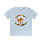 Wanna Taco ’Bout Jesus? | Kids Christian T-Shirt | Mark 16:15 Scripture Tee | Fun Faith-Based Kids Apparel