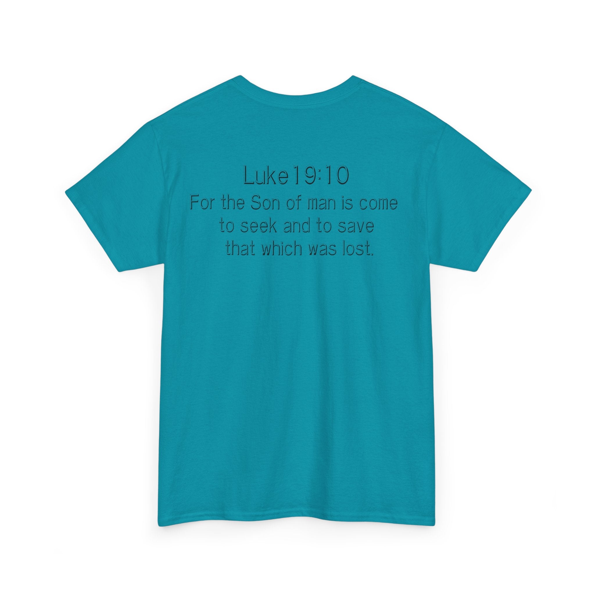 Luke 19:10 “Pick Jesus” Christian T-Shirt | Unisex Heavy Cotton Faith & Worship Tee