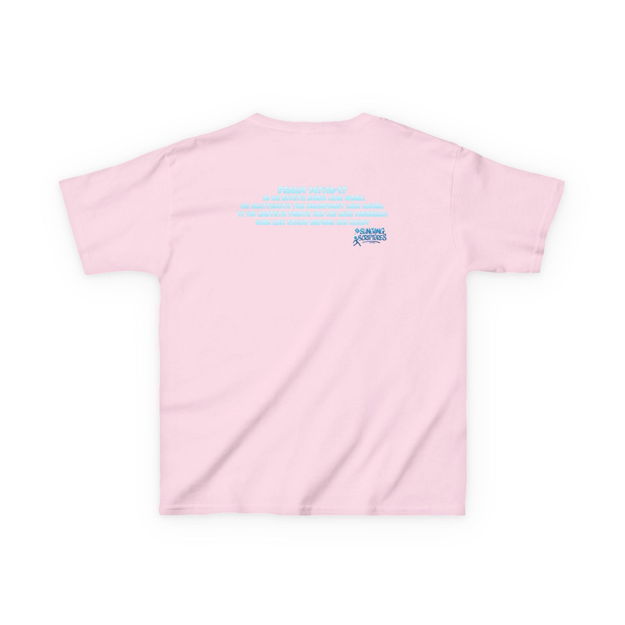Whiter Than Snow — Psalm 147:16-17 | Kids Winter Faith Tee