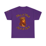 King of Kings Tee | 1 Timothy 6:15 Scripture Shirt | Unisex Heavy Cotton Christian T-Shirt | Lord of Lords Faith Apparel