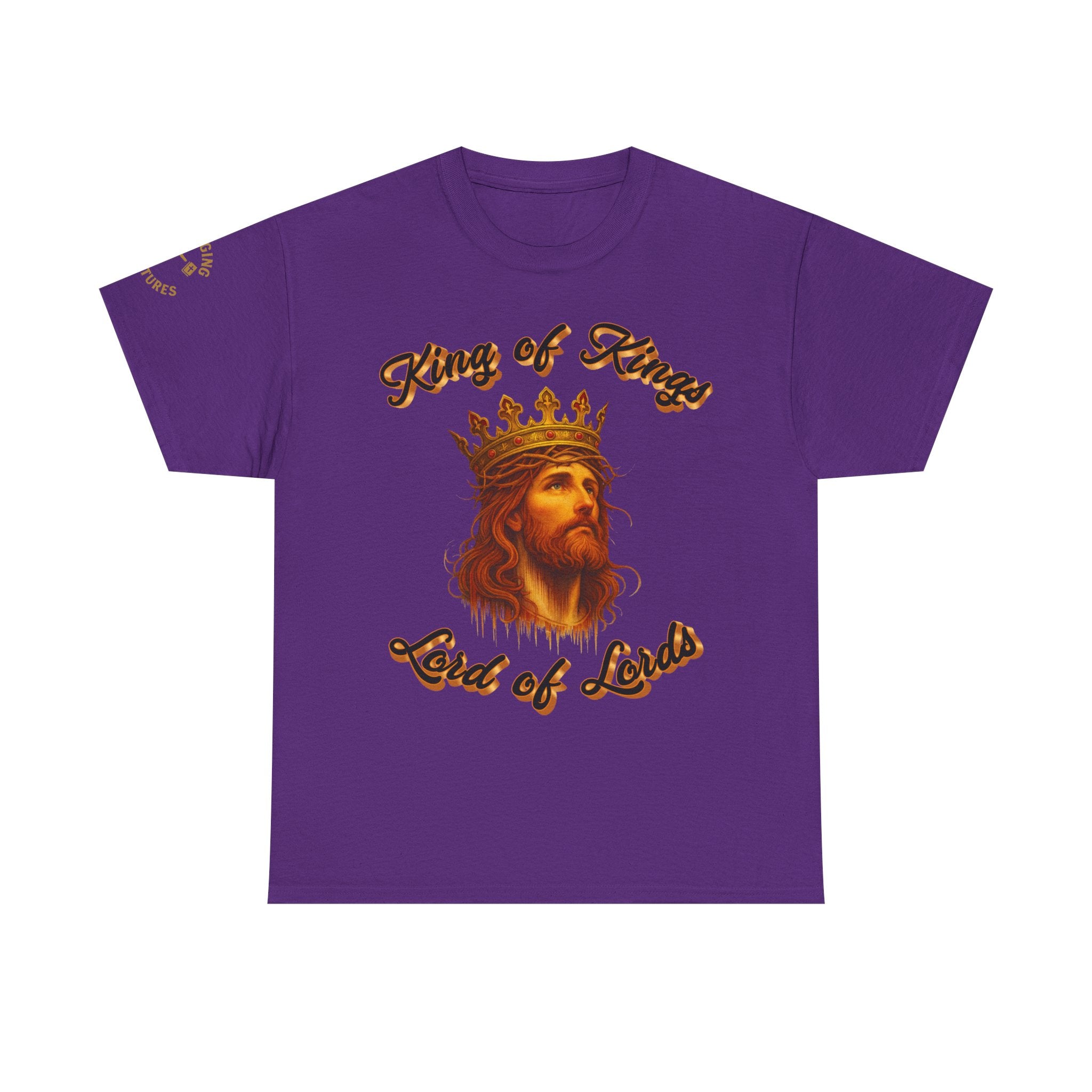 King of Kings Tee | 1 Timothy 6:15 Scripture Shirt | Unisex Heavy Cotton Christian T-Shirt | Lord of Lords Faith Apparel