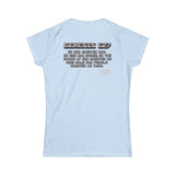 Made in the Image of God | Genesis 1:27 Christian Minecraft-Inspired Women’s Tee