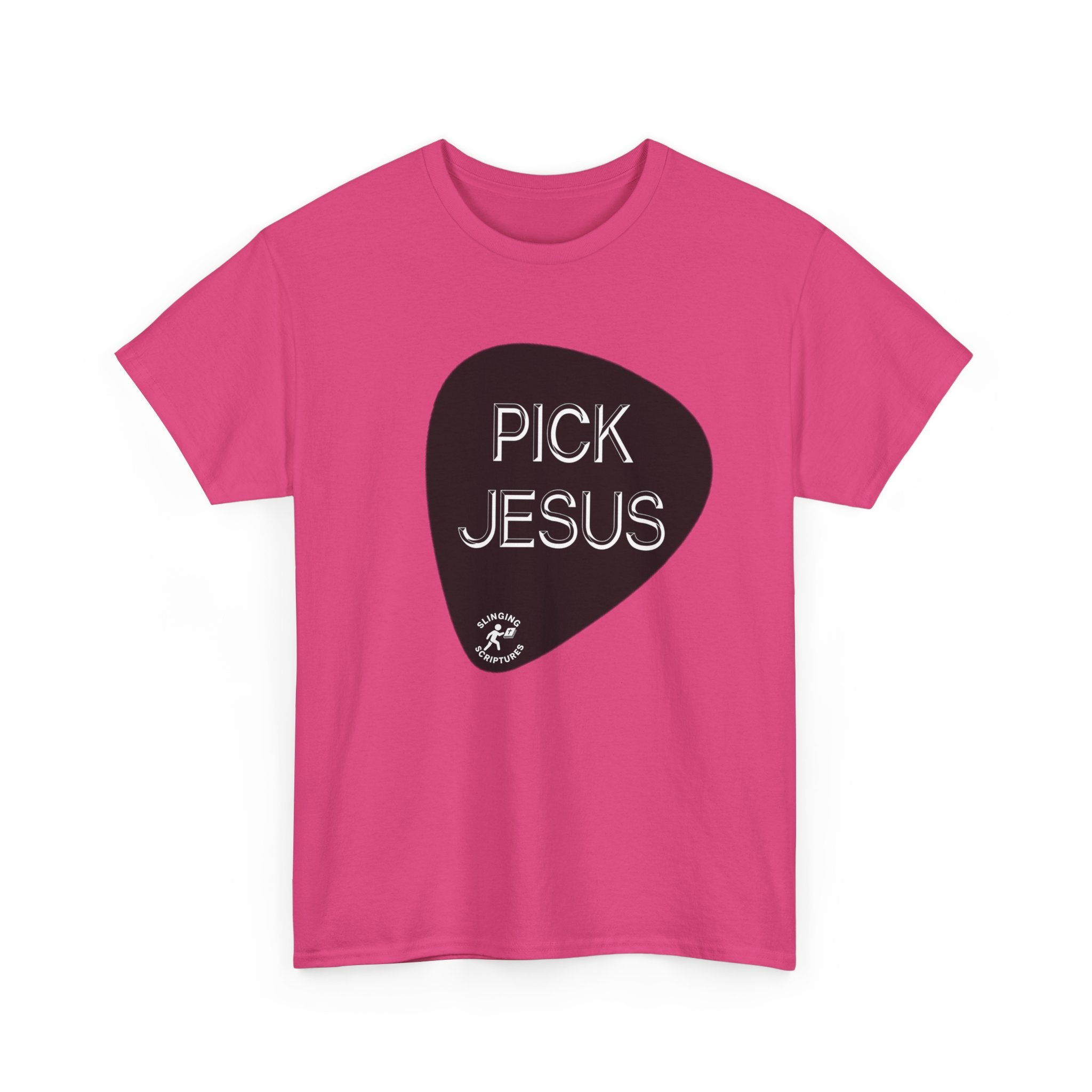 Luke 19:10 “Pick Jesus” Christian T-Shirt | Unisex Heavy Cotton Faith & Worship Tee