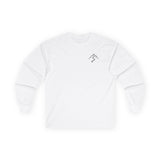 Walk With Purpose — Minimalist Mountain Long Sleeve Tee | Unisex Ultra-Cotton