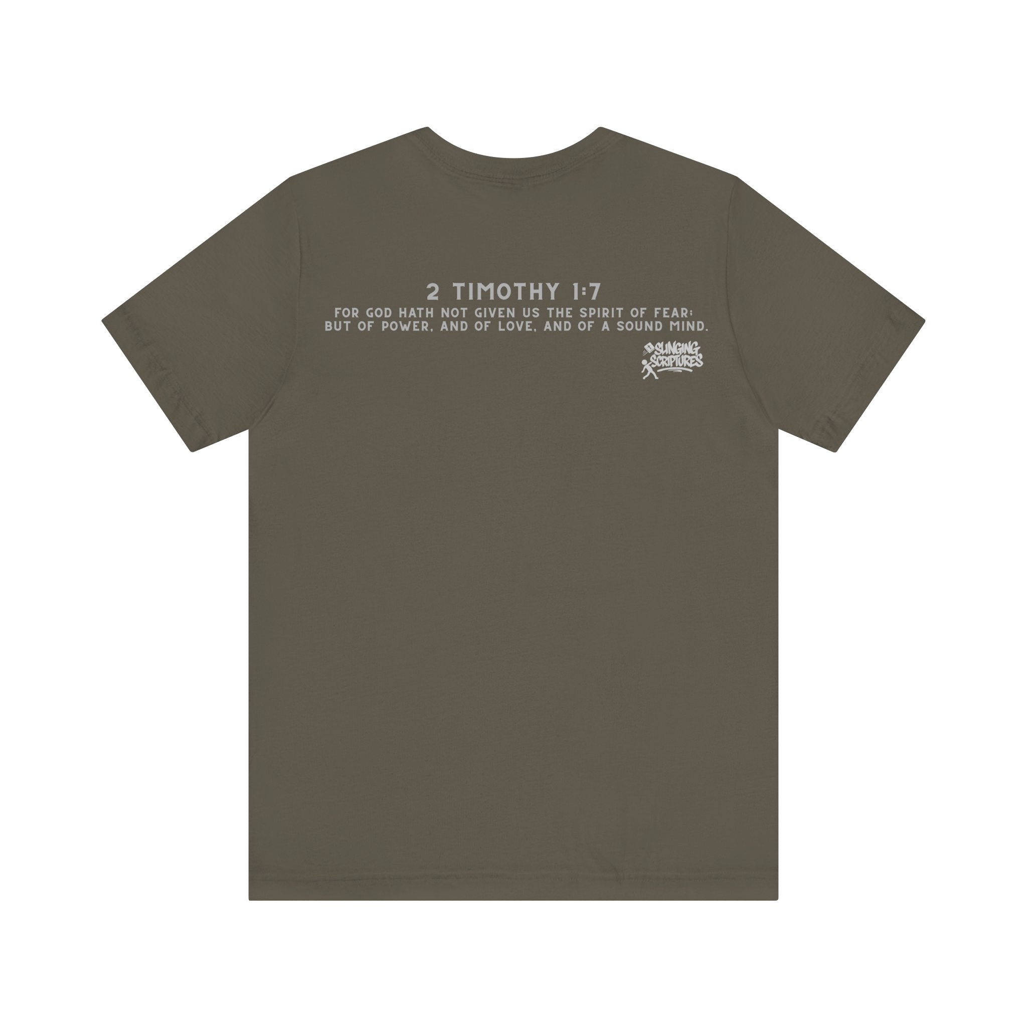 Spirit of Power — 2 Timothy 1:7 | Unisex Jersey Short Sleeve Christian T-Shirt