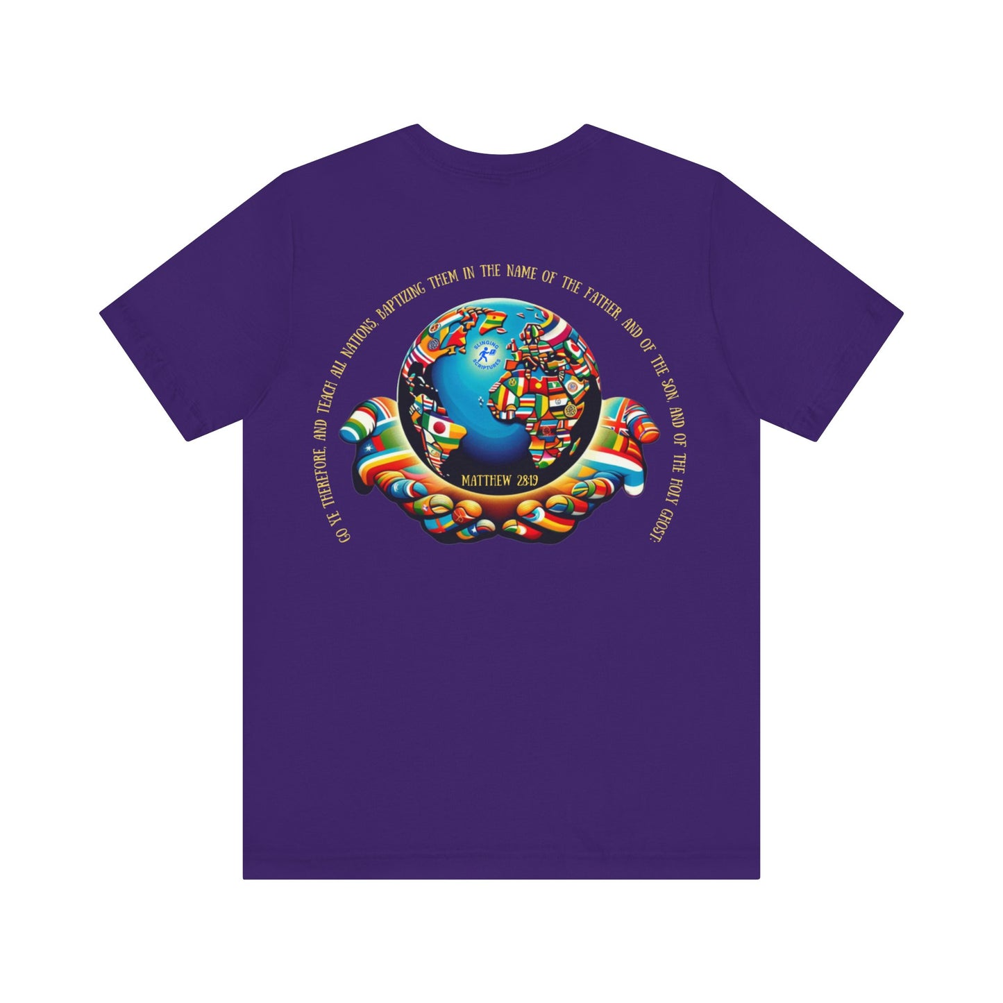 Matthew 28:19 Global Mission Tee — Unisex Jersey Short Sleeve Christian T-Shirt