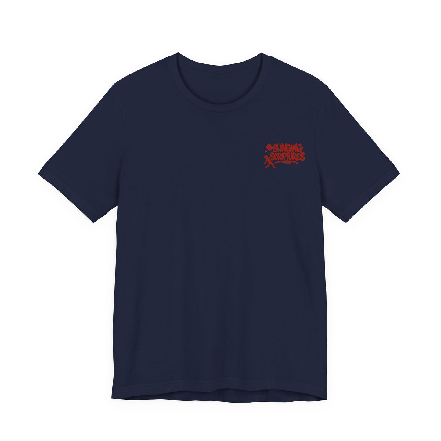 Matthew 28:19 Christian T-Shirt – Unisex Jersey Short Sleeve Faith Tee with Great Commission Design
