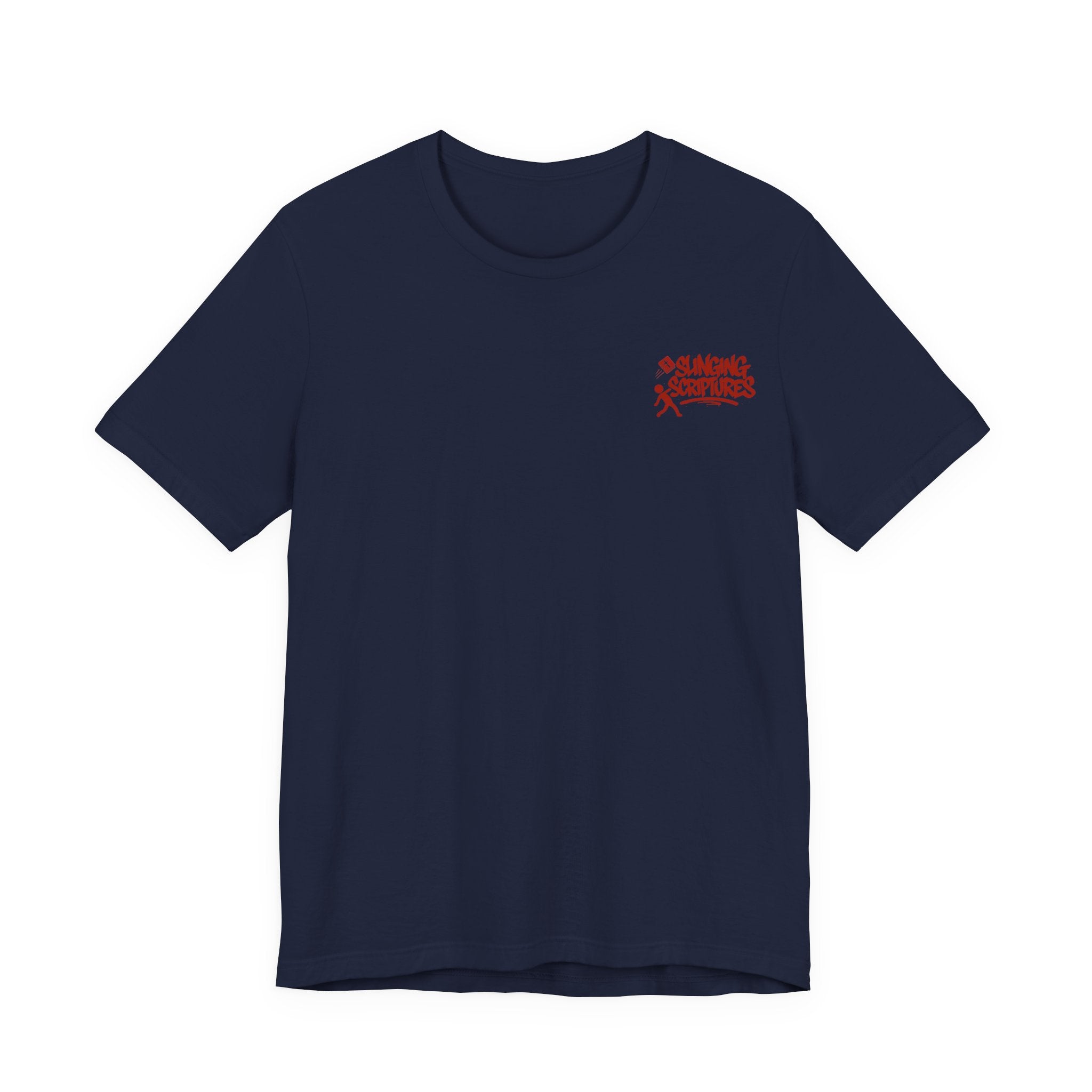 Matthew 28:19 Christian T-Shirt – Unisex Jersey Short Sleeve Faith Tee with Great Commission Design