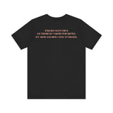 Psalm 18:34 Battle Verse T-Shirt – Unisex Jersey Short Sleeve Christian Tee, Warrior of God Knight Design