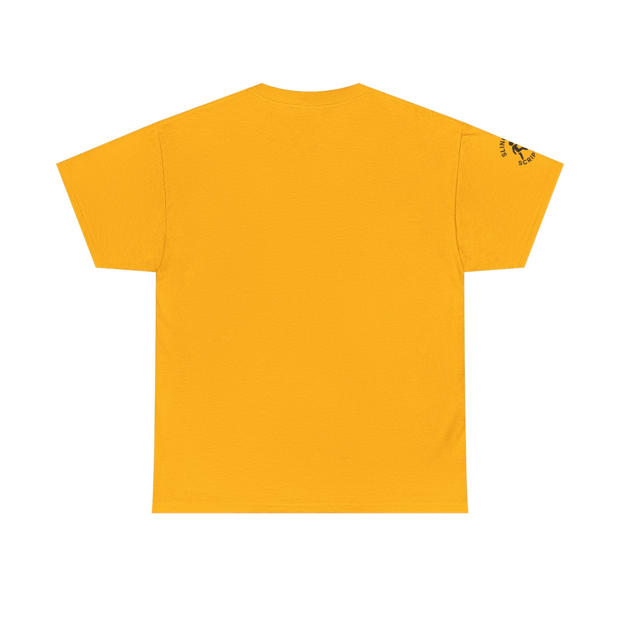 Philippians 4:13 Football Tee | Christian Athlete Shirt | Faith-Based Sports Apparel | Unisex Heavy Cotton