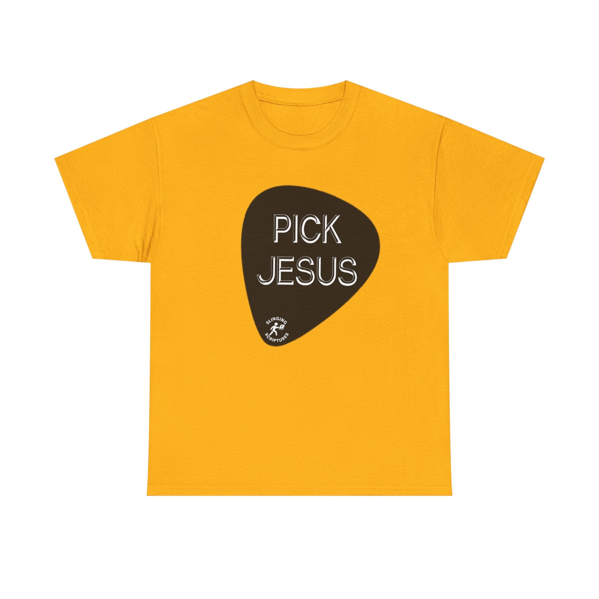 Luke 19:10 “Pick Jesus” Christian T-Shirt | Unisex Heavy Cotton Faith & Worship Tee