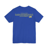 Cross Training — Matthew 16:24 | Unisex Jersey Short Sleeve Christian T-Shirt