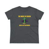 Jesus Is My Superhero Shirt – The Might of Heaven Christian Women's Tee