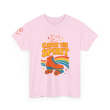 Catch the Spirit — 2 Corinthians 3:17 Retro Skate | Unisex Heavy Cotton Christian T-Shirt