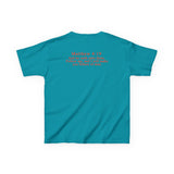 Hooked on Jesus Kids Tee | Matthew 4:19 Scripture Shirt | Christian Fishing T-Shirt for Children | Faith-Based Kids Apparel