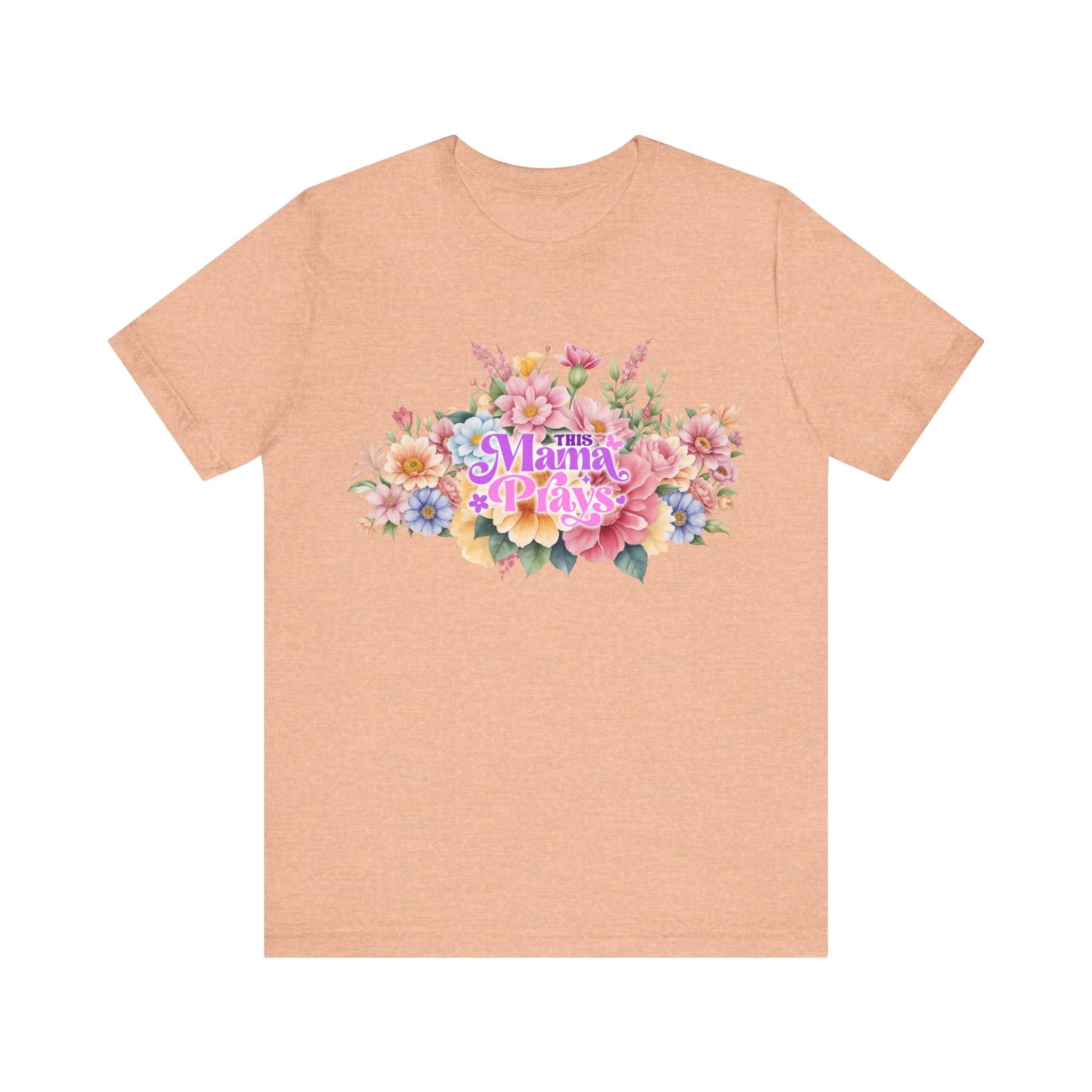 Mama Prays — Colossians 4:2 | Unisex Jersey Short Sleeve Christian T-Shirt